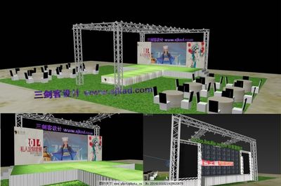 盤子女人坊舞臺燈光設計 走秀與展示模型的視覺藝術